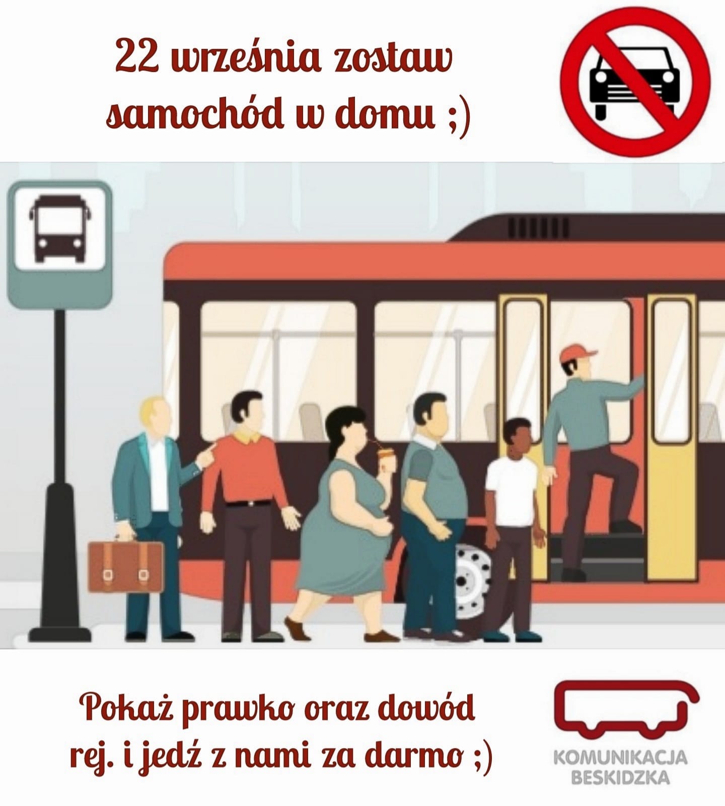 22.09 - dzień bez samochodu, ale z... darmowym autobusem