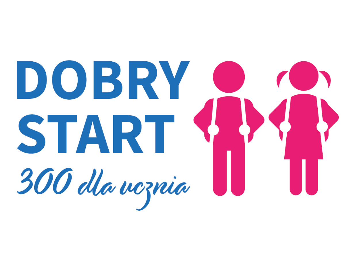 Dobry start 300+ dla ucznia - baner