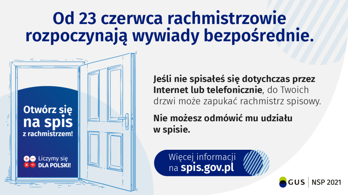 Spis Powszechny: od dziś startują wywiady bezpośrednie