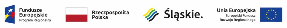FE PR, RP, Śląskie, UE EFRR - logo