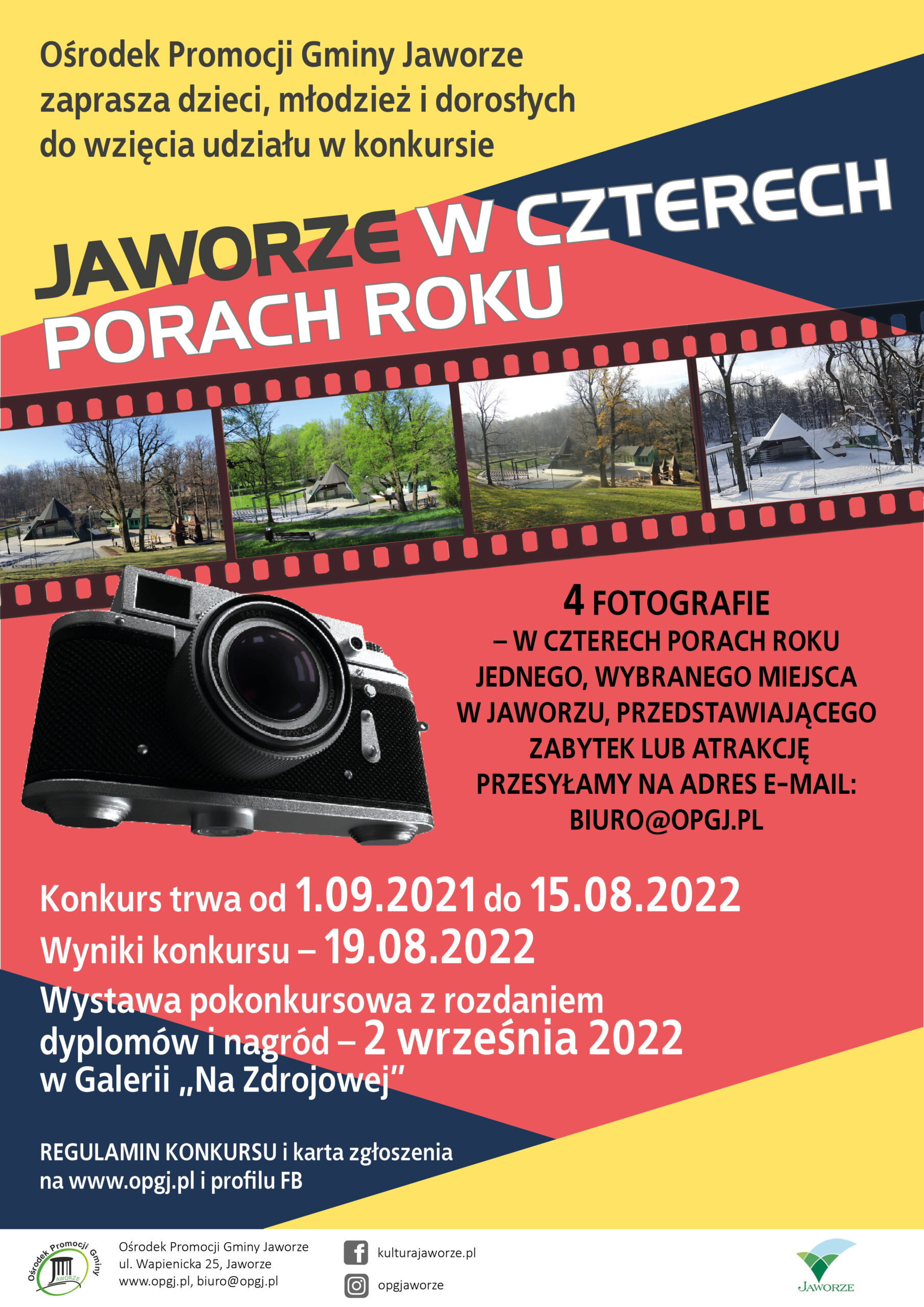 Jaworze w czterech porach roku - konkurs fotograficzny