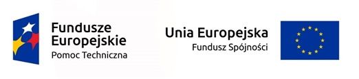 Logotypy Funduszy Europejskich Pomoc Techniczna oraz Unii Europejskiej Funduszu Spójności