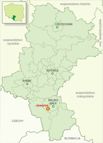 Lokalizacja Jaworze