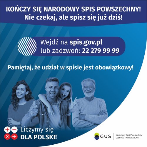 Obraz główny aktualności o tytule Spisz się! To twój obowiązek! Czas się kończy! 
