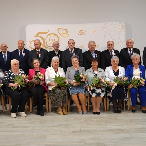 Obraz główny aktualności o tytule Złote Gody w Jaworzu 