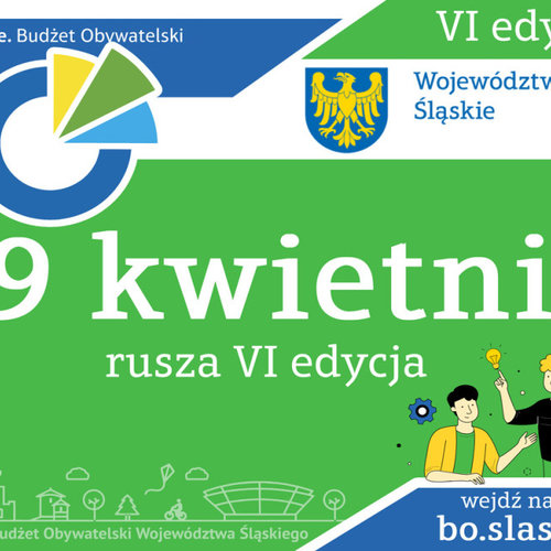 Obraz główny aktualności o tytule Rusza nabór wniosków do Marszałkowskiego Budżetu Obywatelskiego Województwa Śląskiego 