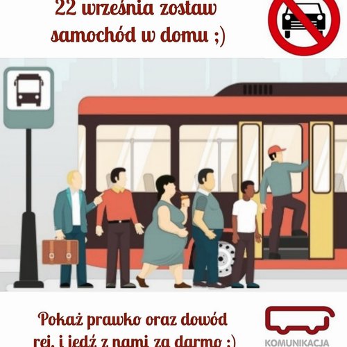 Obraz główny aktualności o tytule 22.09 - dzień bez samochodu, ale z... darmowym autobusem 