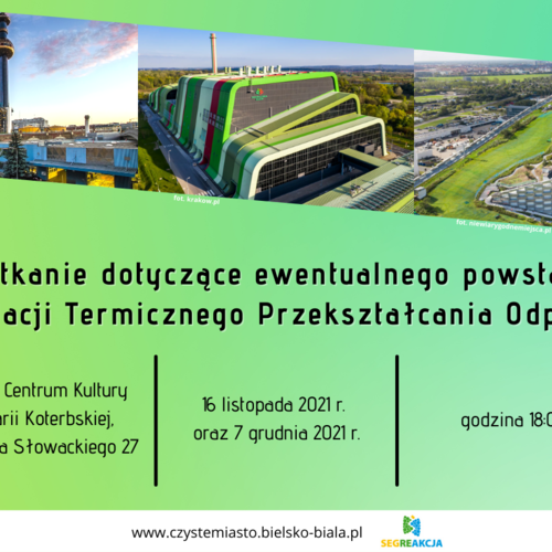 Obraz główny aktualności o tytule Debata w sprawie "spalarni" w Bielsku-Białej 