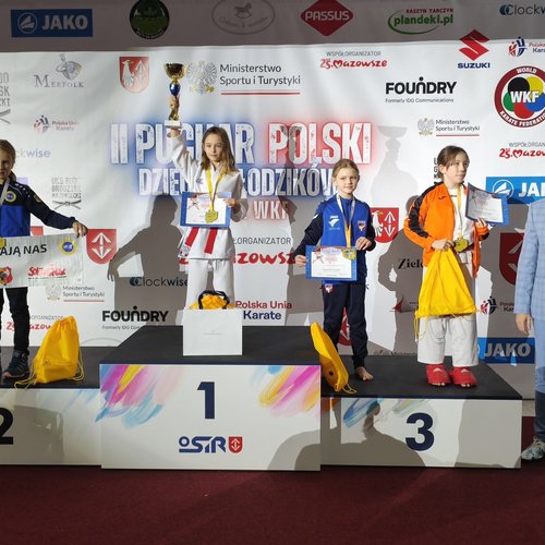 Obraz główny aktualności o tytule Brąz Karoliny Ratuskiej na Pucharze Polski w Karate 