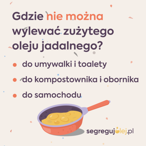 Obraz główny aktualności o tytule Segregujemy oleje 