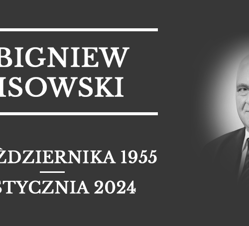Obraz główny aktualności o tytule Zmarł Zbigniew Lisowski 