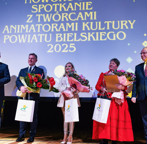 Obraz główny aktualności o tytule Noworoczne Spotkanie z Twórcami i Animatorami Kultury Powiatu Bielskiego 