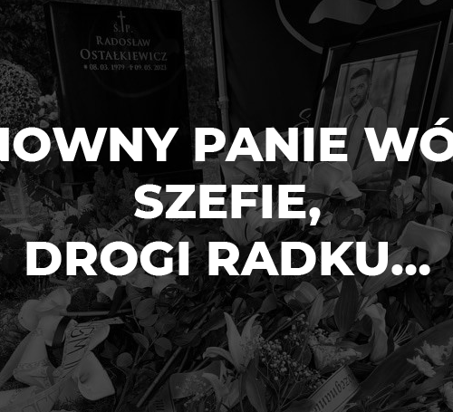 Obraz główny aktualności o tytule Współpracownicy z Urzędu Gminy Jaworze o zmarłym wójcie 