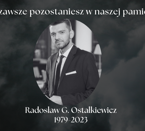 Obraz główny aktualności o tytule Dziś druga rocznica śmierci Wójta Radosława G. Ostałkiewicza 