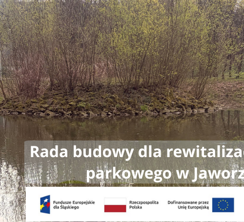 Obraz główny aktualności o tytule Rozpoczyna się rewitalizacja stawu parkowego i jego otoczenia 