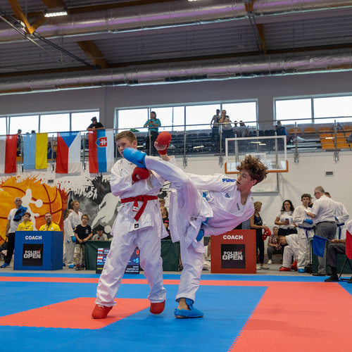 Obraz główny aktualności o tytule III Międzynarodowe Grand Prix Beskidów w Karate z sukcesem organizacyjnym i sportowym 