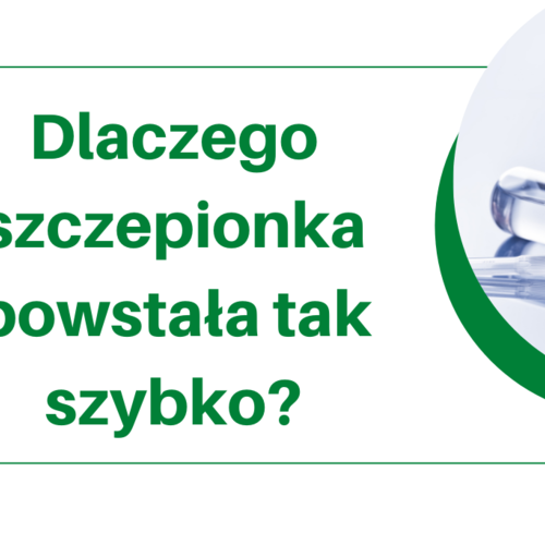 Obraz główny aktualności o tytule Dlaczego szczepionka przeciw COVID-19 powstała tak szybko? 