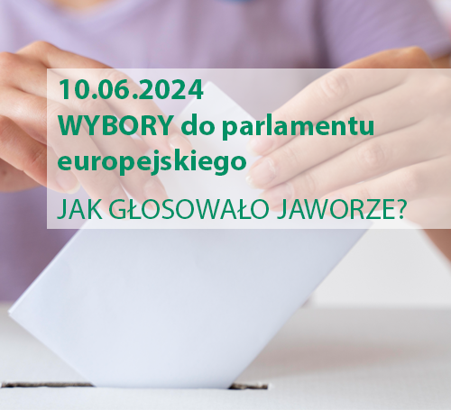 Obraz główny aktualności o tytule Wybory do parlamentu europejskiego – wyniki w Jaworzu 