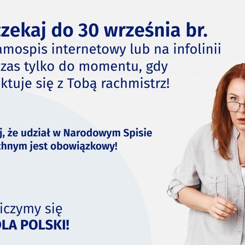 Obraz główny aktualności o tytule Spisz się jak najszybciej samodzielnie! 