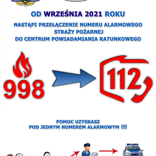 Obraz główny aktualności o tytule Przełączenie numeru alarmowego 998 do centrum powiadamiania ratunkowego 