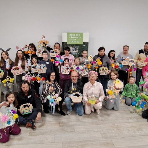 Obraz główny aktualności o tytule VI Rodzinne Warsztaty Wielkanocne w Gminie Jaworze 