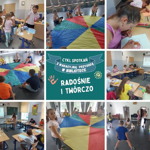 Obraz główny aktualności o tytule Wakacje z biblioteką 