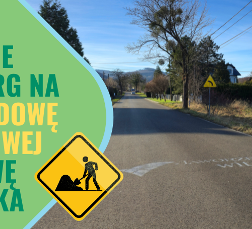 Obraz główny aktualności o tytule Startuje przetarg na przebudowę ul. Cisowej i budowę chodnika 