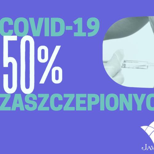 Obraz główny aktualności o tytule W Jaworzu osiągneliśmy 50-procentowy próg wyszczepialności 