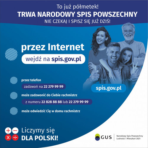 Obraz główny aktualności o tytule NSP 2021 - O co zapyta rachmistrz spisowy ?! 