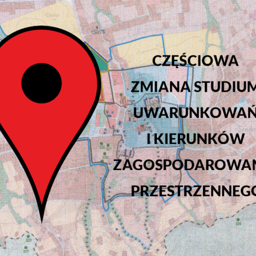 Obraz główny aktualności o tytule Częściowa zmiana studium uwarunkowań i kierunków zagospodarowania przestrzennego 