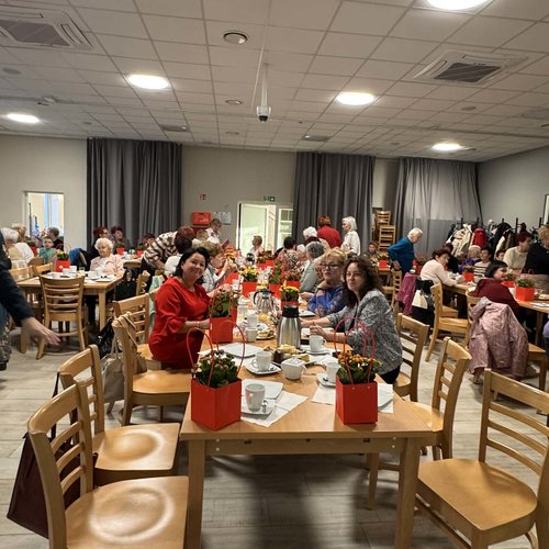 Obraz główny aktualności o tytule Integracyjne spotkanie z okazji Dnia Kobiet w Jaworzu 