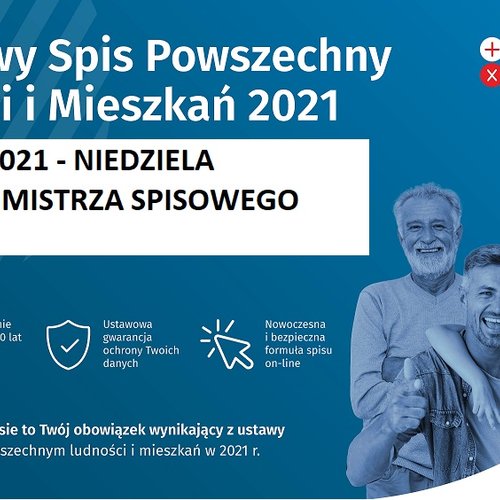 Obraz główny aktualności o tytule Dyżur rachmistrza spisowego 