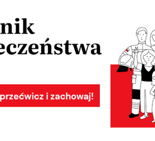 Obraz główny aktualności o tytule „Poradnik bezpieczeństwa” już dostępny 