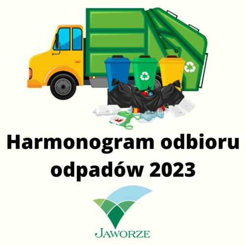 Obraz główny aktualności o tytule Harmonogram odbioru odpadów na 2023 rok. 