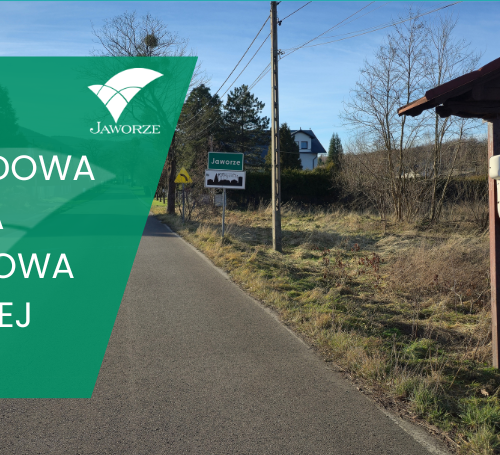 Obraz główny aktualności o tytule Rusza budowa chodnika i przebudowa ul. Cisowej w Jaworzu 