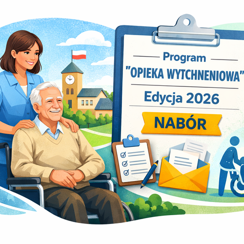 Obraz główny aktualności o tytule Program „Opieka wytchnieniowa” dla Jednostek Samorządu Terytorialnego – edycja 2026 – NABÓR 