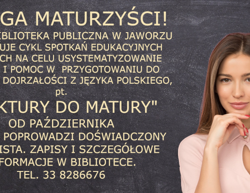 Obraz główny aktualności o tytule Lektury do matury - oferta biblioteki 