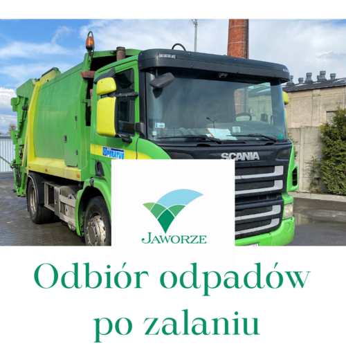 Obraz główny aktualności o tytule Odbiór odpadów po zalaniu 