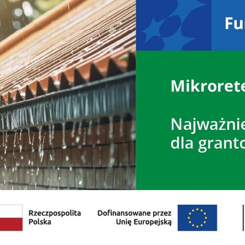 Obraz główny aktualności o tytule Mikroretencja w domach i ogrodach - wkrótce nabory dla grantobiorców 