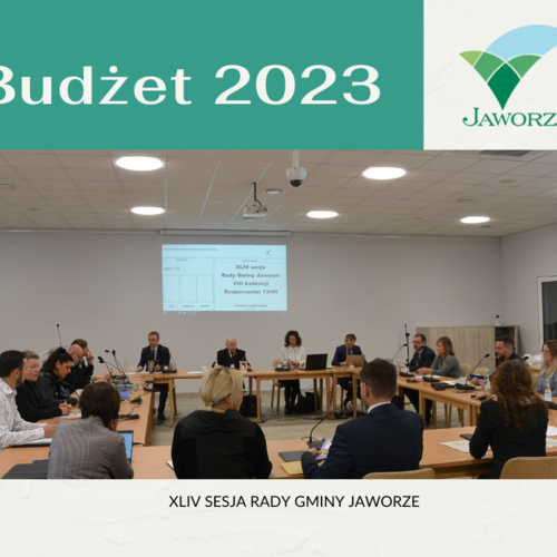 Obraz główny aktualności o tytule Gmina Jaworze z budżetem na 2023 rok 