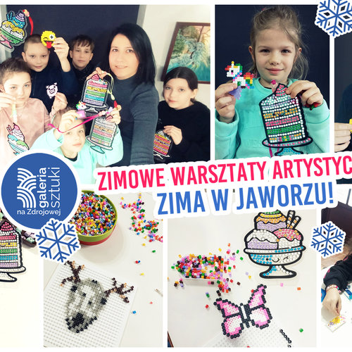 Obraz główny aktualności o tytule Zimowe Warsztaty Artystyczne – Zima w Jaworzu 
