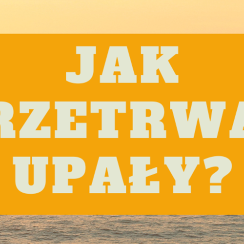 Obraz główny aktualności o tytule Jak przetrwać upał? 