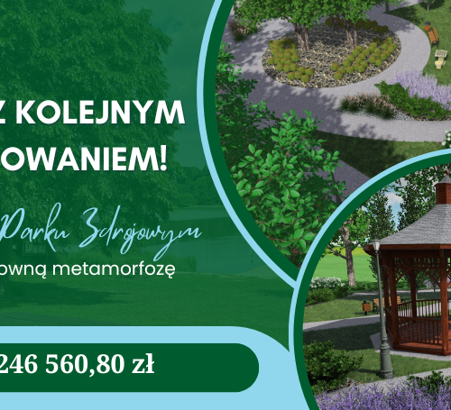 Obraz główny aktualności o tytule Jaworze z kolejnym dofinansowaniem! Skwer przy Parku Zdrojowym przejdzie gruntowną metamorfozę 