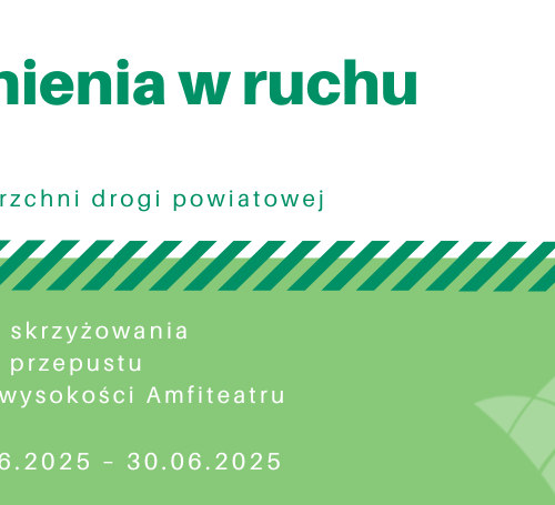 Obraz główny aktualności o tytule Utrudnienia w ruchu – remont ulicy Wapienickiej 