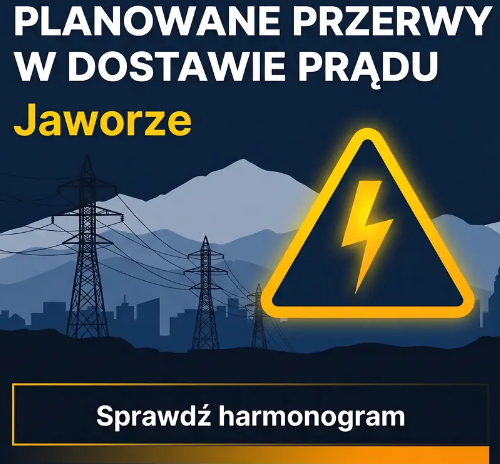 Obraz główny aktualności o tytule Planowane przerwy w dostawie energii elektrycznej 