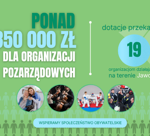 Obraz główny aktualności o tytule Gmina Jaworze inwestuje w aktywność mieszkańców – ponad 850 000 zł dla NGO! 