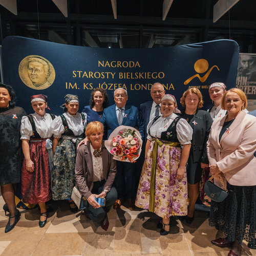 Obraz główny aktualności o tytule XXVI Nagroda Starosty Bielskiego im. ks. Józefa Londzina 
